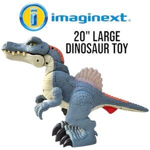 Fisher-Price Imaginext LARGE Jurassic World Dinosaur Spinosaurus Toy With Lights